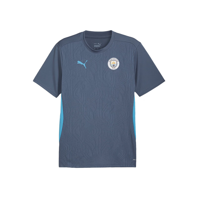 Puma MCFC Man City Slim Fit Moisture-Wicking Training Jersey Deep Blue 777521-12