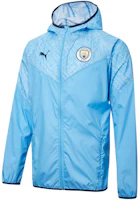Puma MCFC Manchester City Hoodie Jacket Light Blue 758699-01 Puma MCFC Manchester City Hoodie Jacket Light Blue 758699-01