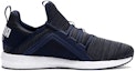 Order Puma Mega Energy Heather Knit Low Kasut Lari Hitam/Putih/Biru 191095-03