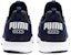 Puma Mega Energy Heather Knit Low Kasut Lari Hitam/Putih/Biru 191095-03