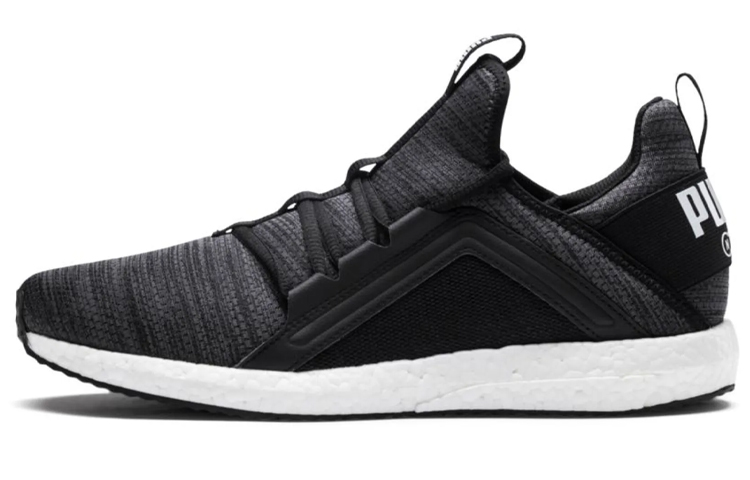 Puma Mega Energy Heather Knit Low-Top Sneakers Black 191095-01