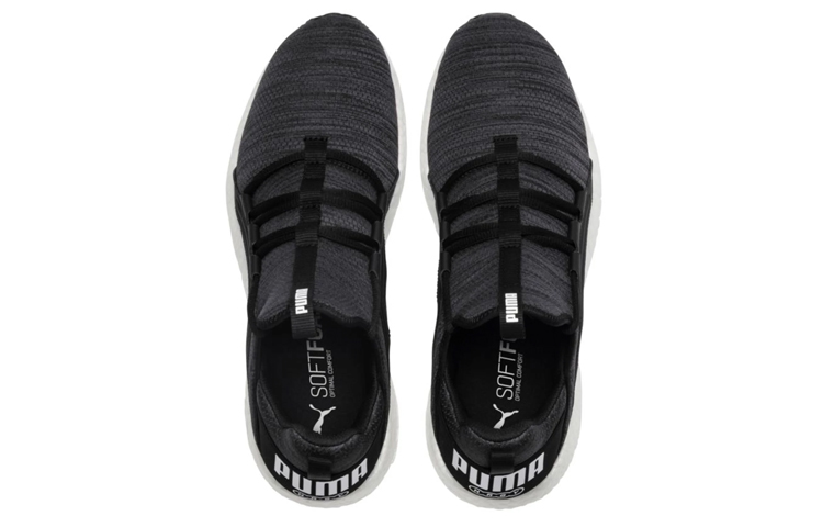 Lookbook Puma Mega Energy Heather Knit Zapatillas Bajas Negras. 191095-01