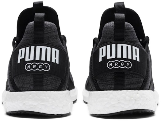 彪马Mega Energy黑色针织低帮运动鞋 191095-01 Shop 彪马Mega Energy黑色针织低帮运动鞋 191095-01