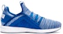 Puma Mega Energy Heather Knit Low Kasut Larian Biru/Putih 191095-04
