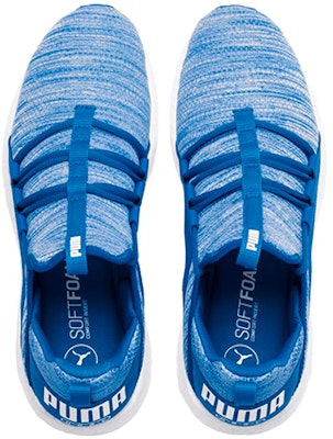 Puma Mega Energy Heather Knit Low Running Shoes Blue/White 191095-04 Lookbook Puma Mega Energy Heather Knit Low Running Shoes Blue/White 191095-04