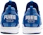 Puma Mega Energy Heather Knit Low Kasut Larian Biru/Putih 191095-04