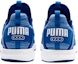Shop Puma Mega Energy Heather Knit Low Kasut Larian Biru/Putih 191095-04