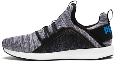 Puma Mega Energy Heather Knit Low Running Shoes Grey/Black/White 191095-07 Puma Mega Energy Heather Knit Low Running Shoes Grey/Black/White 191095-07