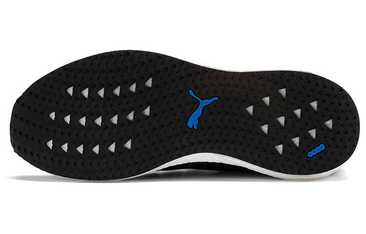 Details for Puma Mega Energy Heather Knit Sepatu Lari Rendah Abu/Hitam/Putih 191095-07