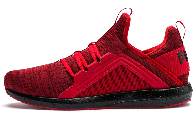 Puma Mega Energy Heather Knit 'Red Black Low-Top' 191095-09