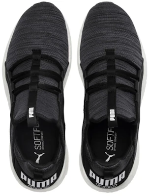 Puma Mega Energy Heather Knit Lage Sneakers Zwart 191095-01 Lookbook Puma Mega Energy Heather Knit Lage Sneakers Zwart 191095-01