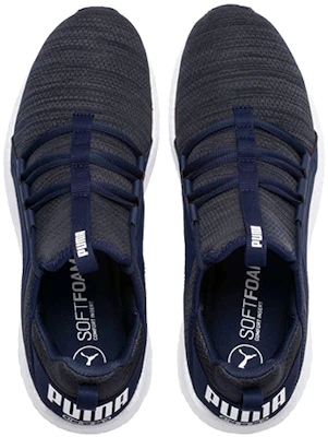 Zapatillas de Running Puma Mega Energy Heather Knit Negro/Blanco/Azul 191095-03 Lookbook Zapatillas de Running Puma Mega Energy Heather Knit Negro/Blanco/Azul 191095-03