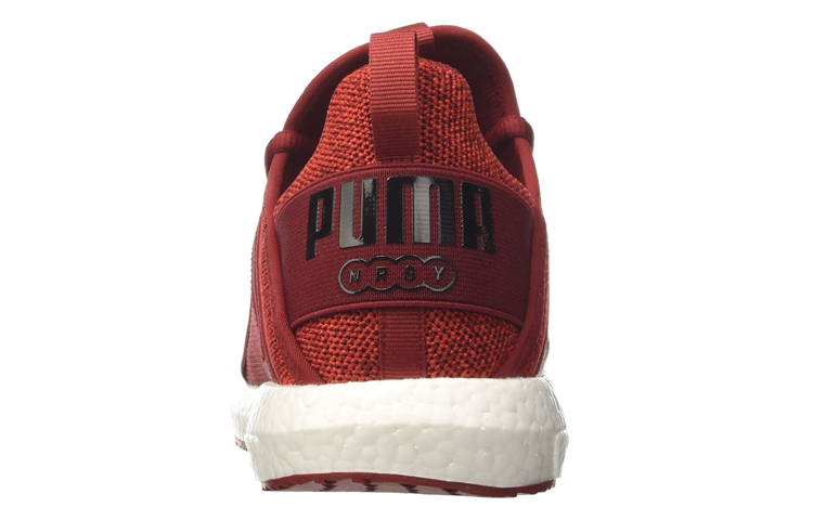 Shop プーマ メガNRGYニット "レッドダリア" 190371-04