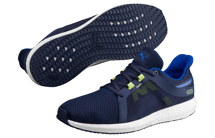 Shop Puma Mega Nrgy Turbo 2 Zapatillas de Running Azul/Verde/Blanco 190841-03