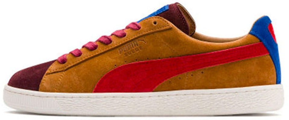 Puma Mens PUMA Suede MIE 'Brown Red' 371307-01 Buy Puma Mens PUMA Suede MIE 'Brown Red' 371307-01