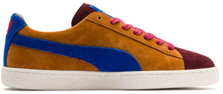 Puma Mens PUMA Suede MIE 'Brown Red' 371307-01 Order Puma Mens PUMA Suede MIE 'Brown Red' 371307-01