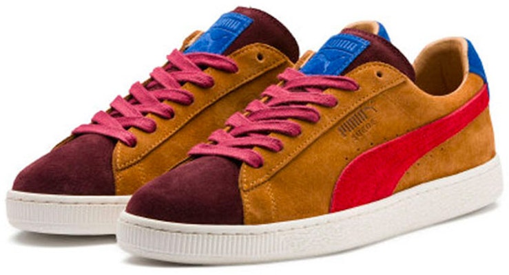 Puma Mens PUMA Suede MIE 'Brown Red' 371307-01 Lookbook Puma Mens PUMA Suede MIE 'Brown Red' 371307-01