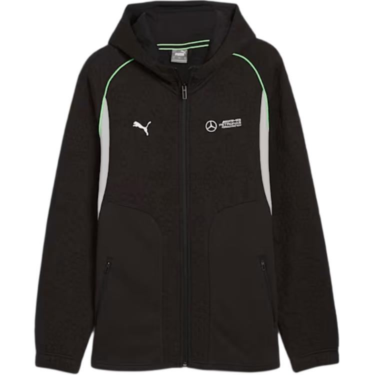 Puma Mercedes AMG-Petronas F1 Logo Hoodie Black Fashion Jacket 627321-01