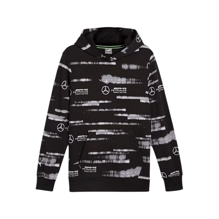 Puma Mercedes AMG-Petronas F1 SS24 Black Pullover Hoodie 627344-01