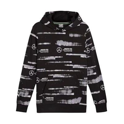 Puma Mercedes AMG-Petronas F1 SS24 Black Pullover Hoodie 627344-01