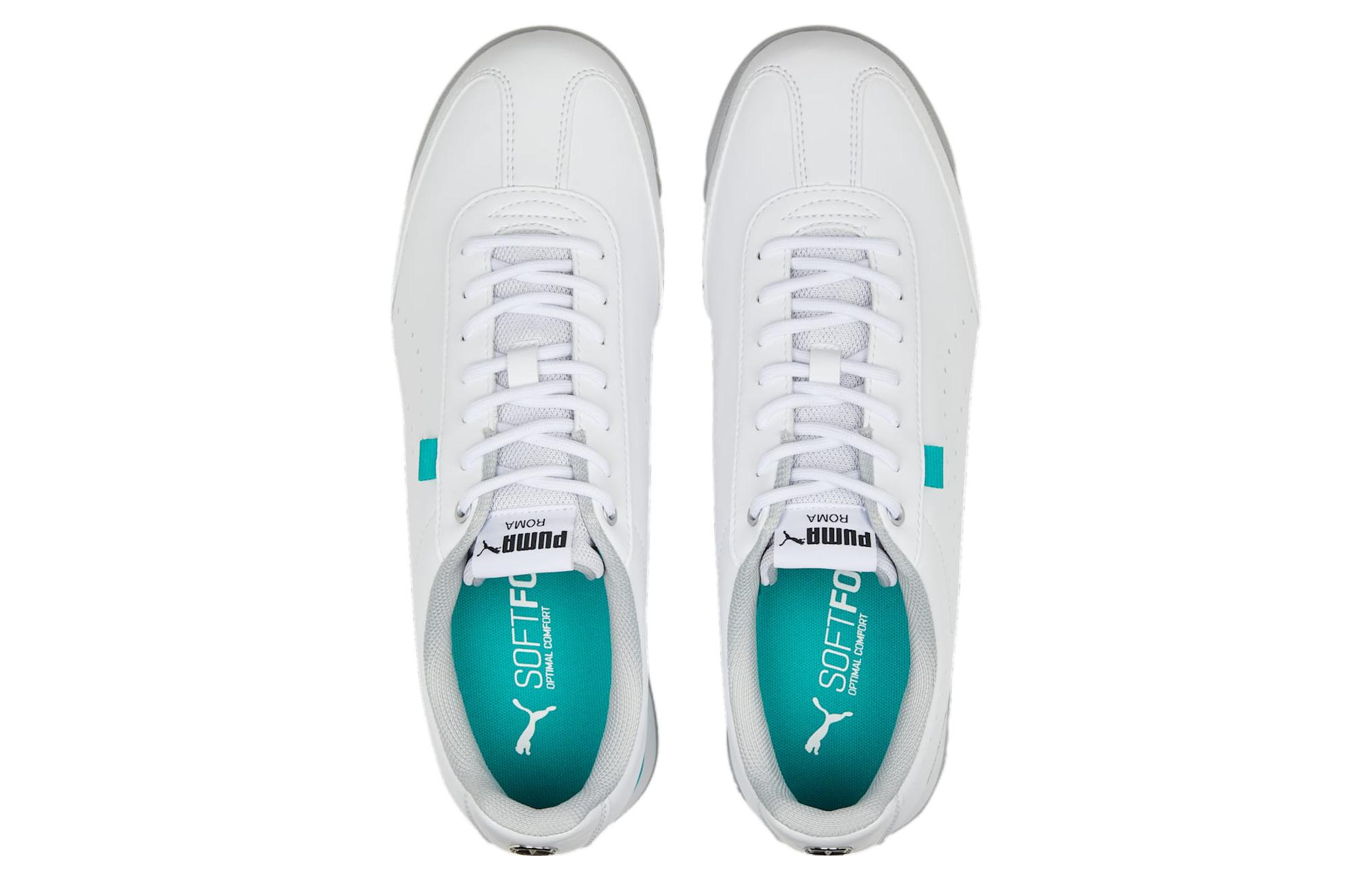 Shop 푸마 메르세데스 AMG 화이트 로우탑 (Puma 메르세데스 AMG 화이트 로우탑) 307715-01
