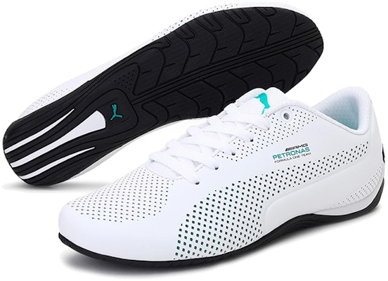 Puma Mercedes AMG Petronas Drift Cat 'Hijau Putih Hitam' 306024-01 Purchase Puma Mercedes AMG Petronas Drift Cat 'Hijau Putih Hitam' 306024-01