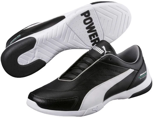 Puma 梅賽德斯 Amg Petronas Kart Cat III 減震防滑 低幫運動休閒鞋 黑 Lookbook Puma 梅賽德斯 Amg Petronas Kart Cat III 減震防滑 低幫運動休閒鞋 黑