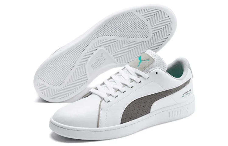 Lookbook 彪马奔驰AMG马石油Smash v2 '白色' 306451-04