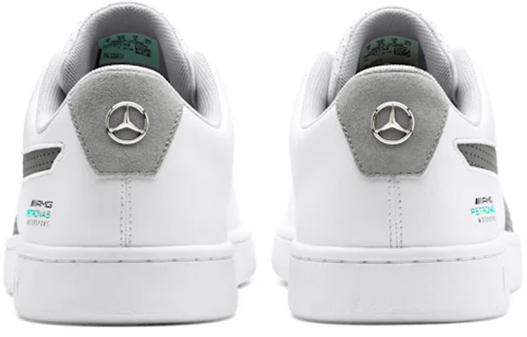 Shop 彪马奔驰AMG马石油Smash v2 '白色' 306451-04