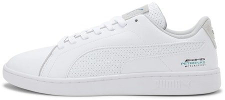 Puma Mercedes AMG Petronas Smash V2 Casual Board Shoes White 306451-01 Puma Mercedes AMG Petronas Smash V2 Casual Board Shoes White 306451-01