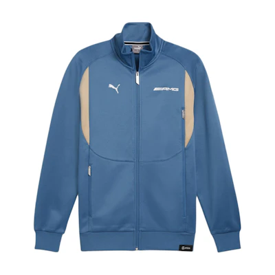 Puma Mercedes AMG SS24 Colorblock Zip Jacket Blue - Fashion Long Sleeve 627421-05