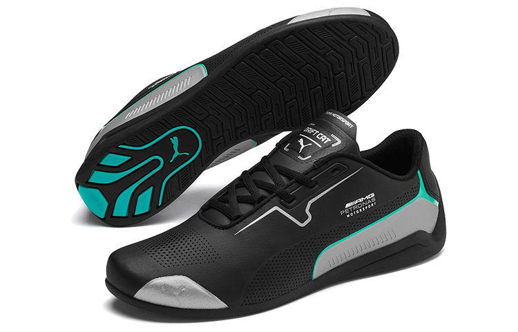 Purchase Puma Mercedes Drift Cat 8 ''Noir Gris Vert'' 306502-01