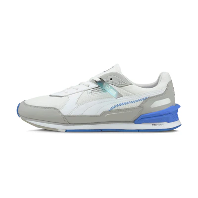 Puma Unisex Mercedes F1 Sneakers White/Grey/Blue