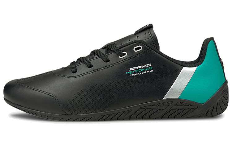 Puma Mercedes F1 Ridge Low Top Cat Black/Green/Silver 306650-02