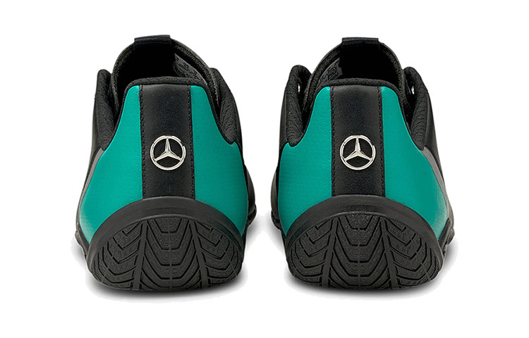 Shop Puma Mercedes F1 Ridge Low Top Cat Nero/Verde/Argento 306650-02