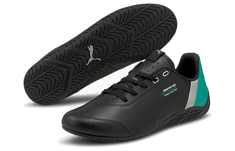 Purchase Puma Mercedes F1 Ridge Low Top Cat Nero/Verde/Argento 306650-02