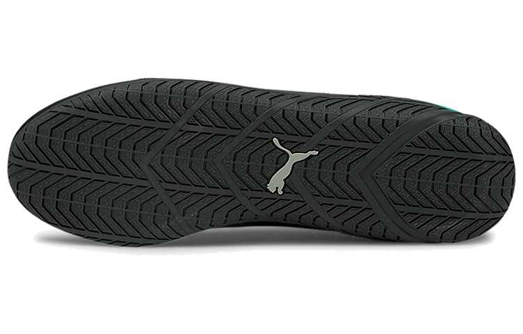 Details for Puma Mercedes F1 Ridge Low Top Cat Nero/Verde/Argento 306650-02