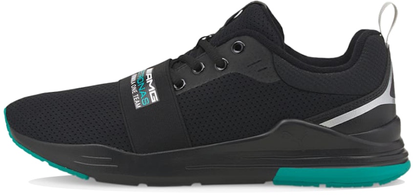 Puma Mercedes F1 Wired Motorsport Low-Top Black/Blue 306787-04 Buy Puma Mercedes F1 Wired Motorsport Low-Top Black/Blue 306787-04