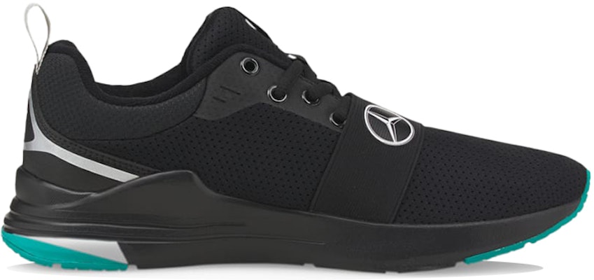푸마 메르세데스 F1 로우탑 블랙/블루 (Puma 메르세데스 F1 로우탑) 306787-04 Order 푸마 메르세데스 F1 로우탑 블랙/블루 (Puma 메르세데스 F1 로우탑) 306787-04