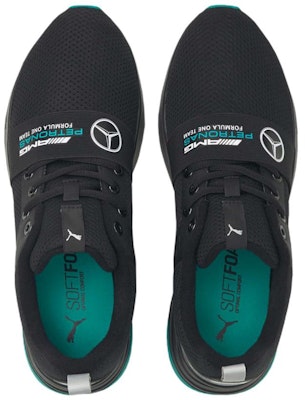 푸마 메르세데스 F1 로우탑 블랙/블루 (Puma 메르세데스 F1 로우탑) 306787-04 Lookbook 푸마 메르세데스 F1 로우탑 블랙/블루 (Puma 메르세데스 F1 로우탑) 306787-04