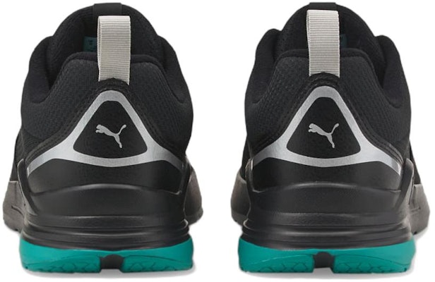 푸마 메르세데스 F1 로우탑 블랙/블루 (Puma 메르세데스 F1 로우탑) 306787-04 Shop 푸마 메르세데스 F1 로우탑 블랙/블루 (Puma 메르세데스 F1 로우탑) 306787-04