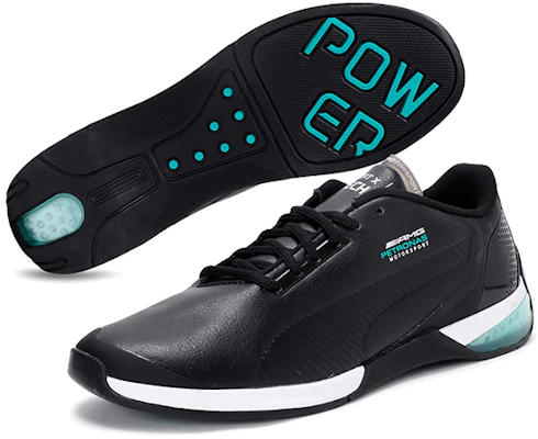 PUMA Mercedes Kart Cat-x ''Noir Blanc Vert'' 306557-01 Purchase PUMA Mercedes Kart Cat-x ''Noir Blanc Vert'' 306557-01