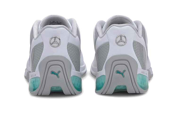 Shop Puma Mercedes Kart Cat-x Tech Baskets /Gris/Vert ''Blanc'' 306557-02