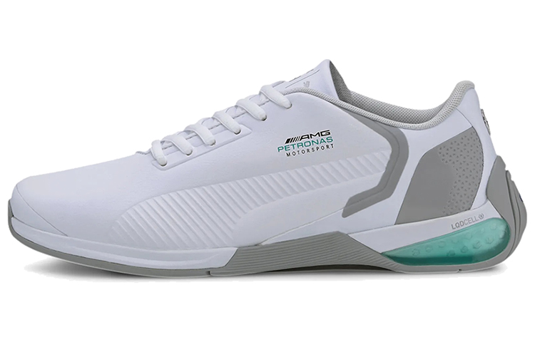 Puma Mercedes Kart Cat-x Tech Trainers /Grey/Green 'White' 306557-02