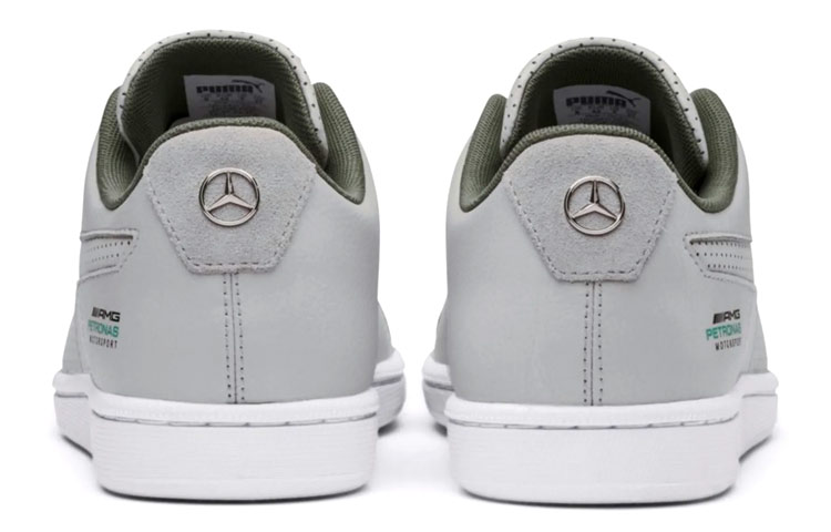 Shop 彪馬 Mercedes Match Court 灰色 休閒板鞋