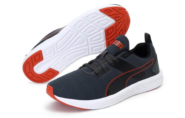 Lookbook Puma Meteor Baskets Basses Running ''Bleu Rouge'' 193359-09