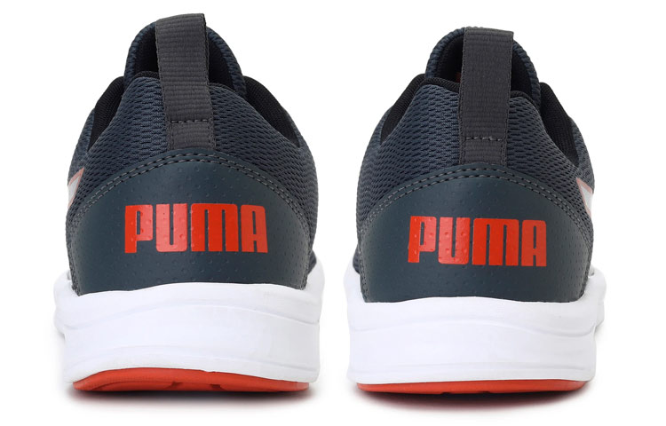 Shop Puma Meteor Baskets Basses Running ''Bleu Rouge'' 193359-09