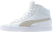 Buy Puma Mid Leather Berbulu Hangat Kasut Skate Kasual Unisex Putih Berlapik Bulu 364977-02