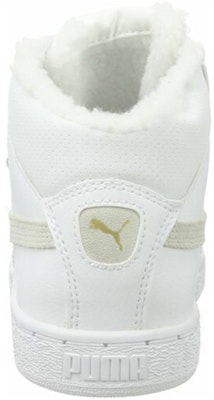 Puma Mid Leather Fur Lined Cozy Stay Warm Mid-Top Casual Skate Shoes Unisex White Fleece Lined 364977-02 Shop Puma Mid Leather Fur Lined Cozy Stay Warm Mid-Top Casual Skate Shoes Unisex White Fleece Lined 364977-02