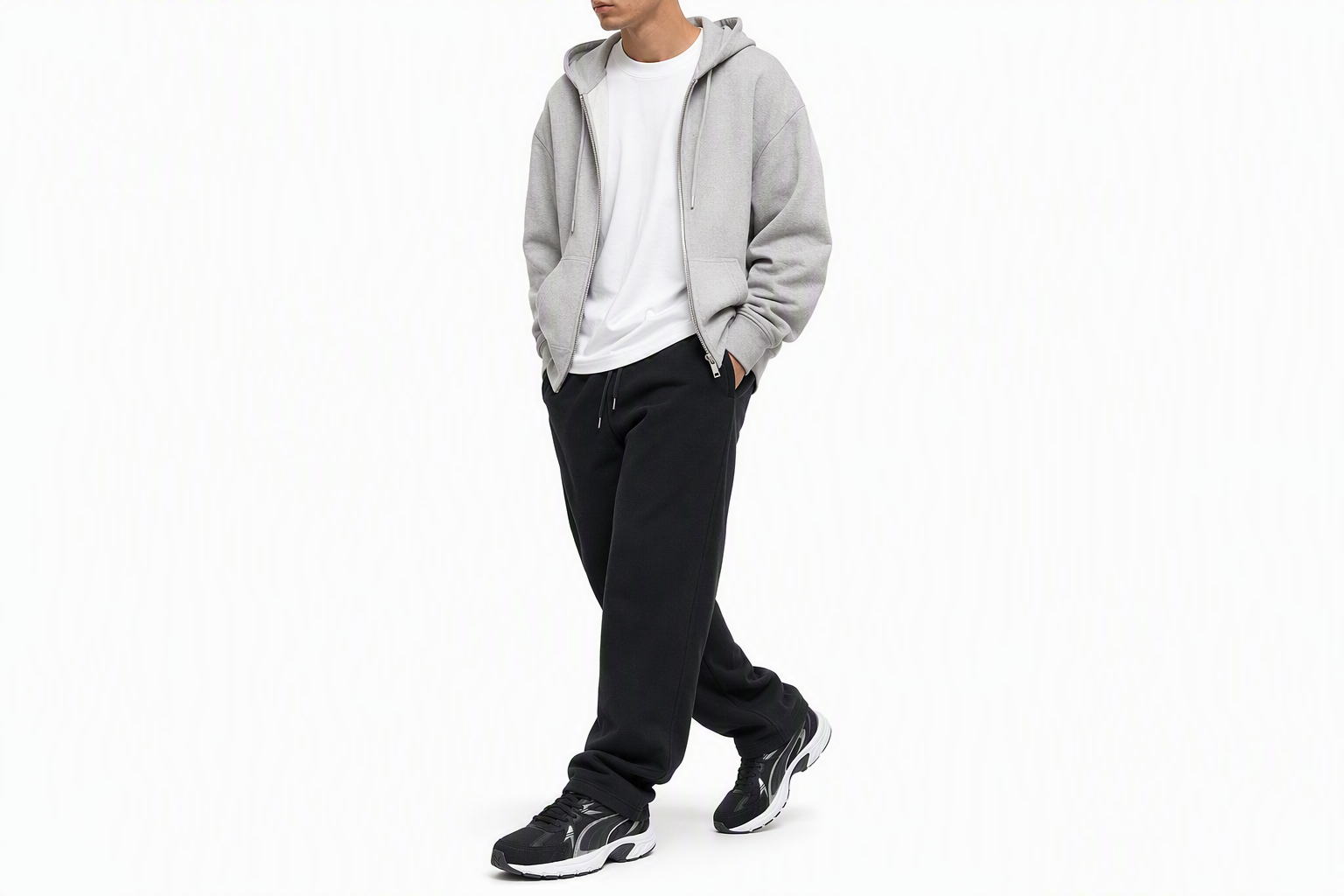 Order Puma Milenio 'Breathable Shock-Absorbing Black' 393489-01
